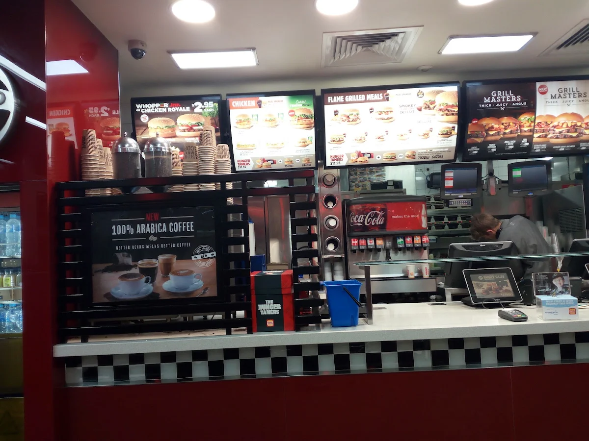 Menu, Hungry Jack's Burgers Goodna