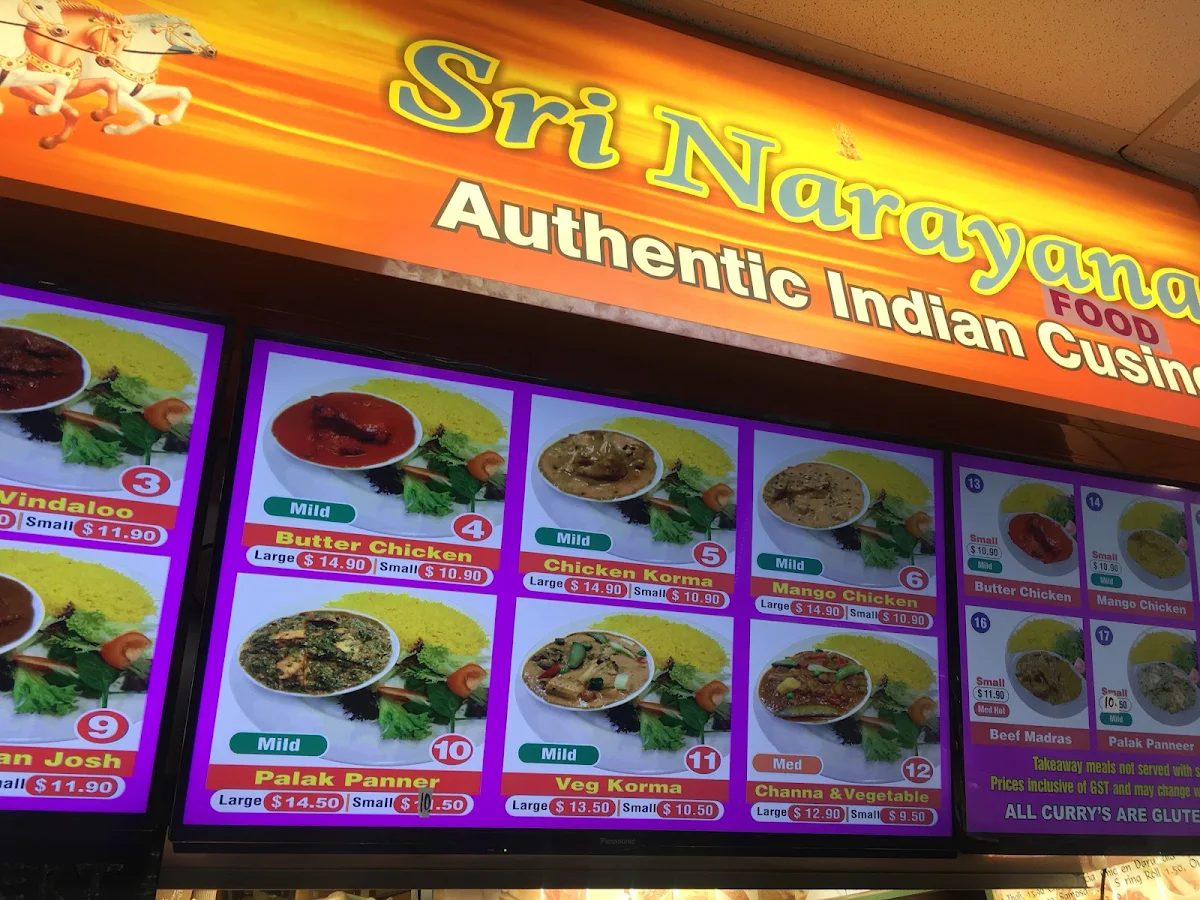 Menu, Morty's Food Court