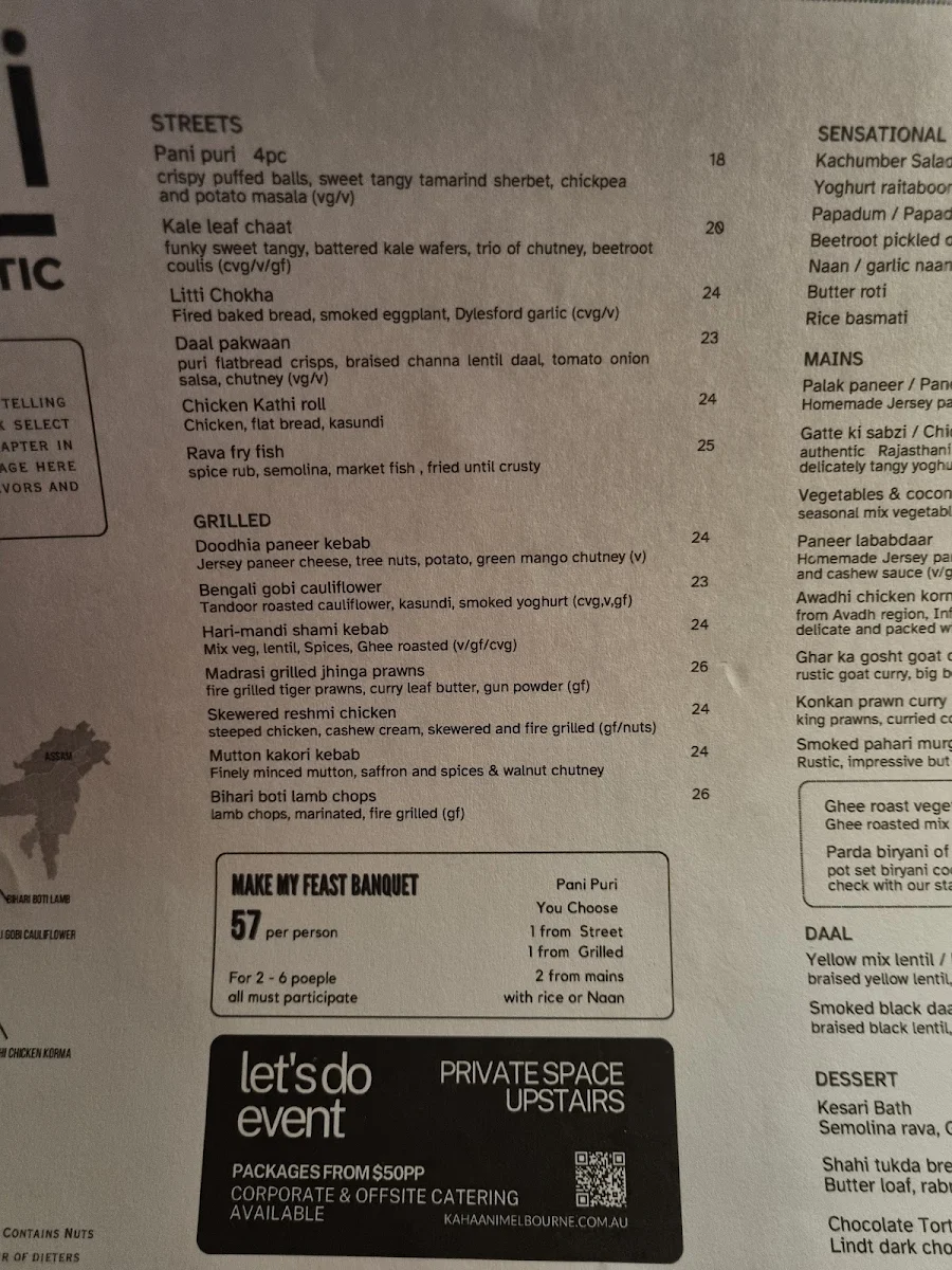 Menu, Kahaani