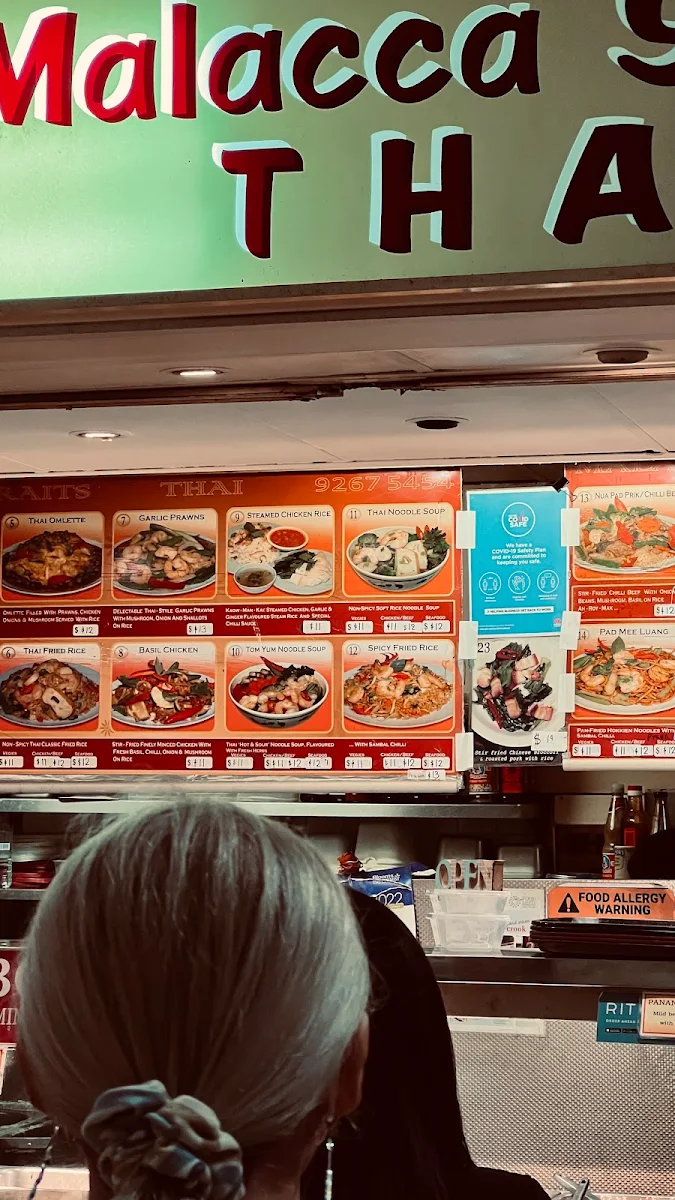 Menu, Malacca Straits