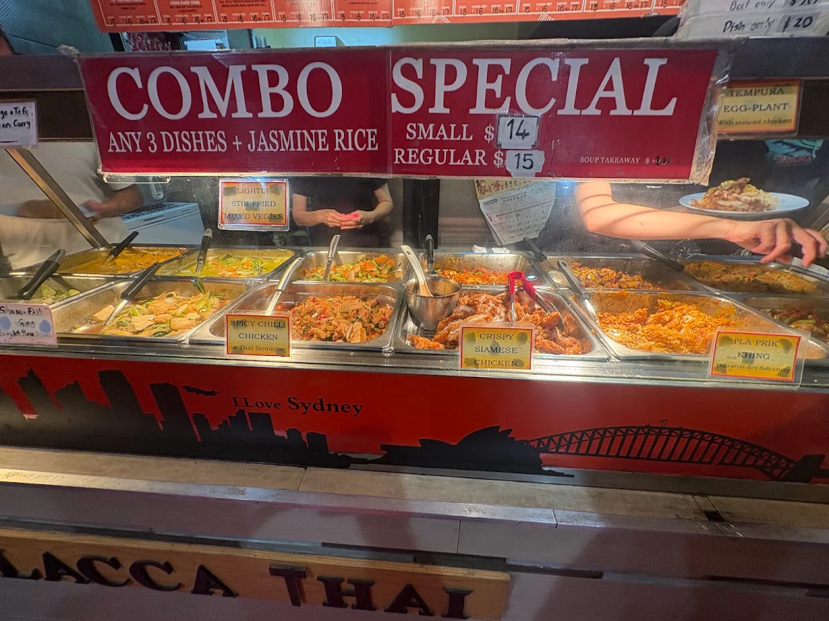 Menu, Malacca Straits