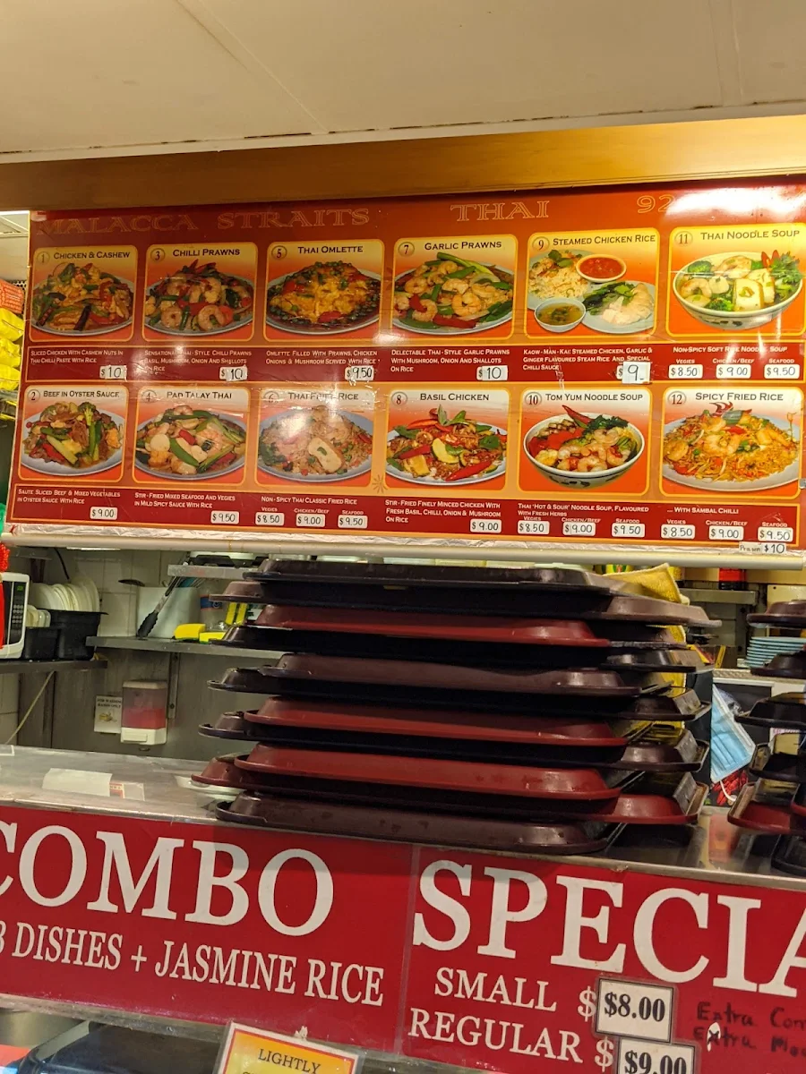 Menu, Malacca Straits