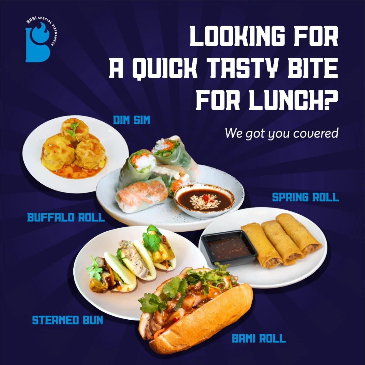 Menu, Bami Gilles Plains