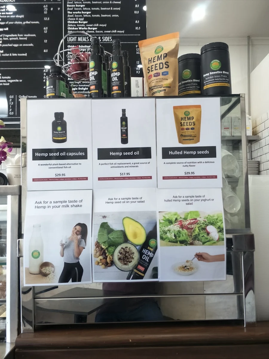 Menu, Nero's Cafe & Espresso