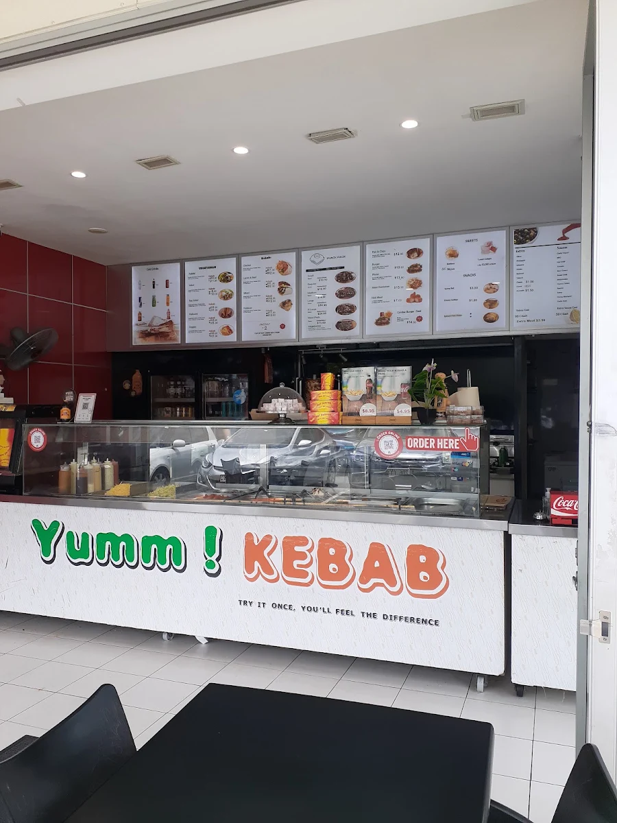 Menu, Yumm Kebab