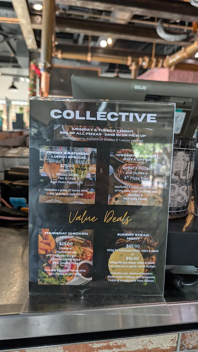 Menu, Gisborne Collective