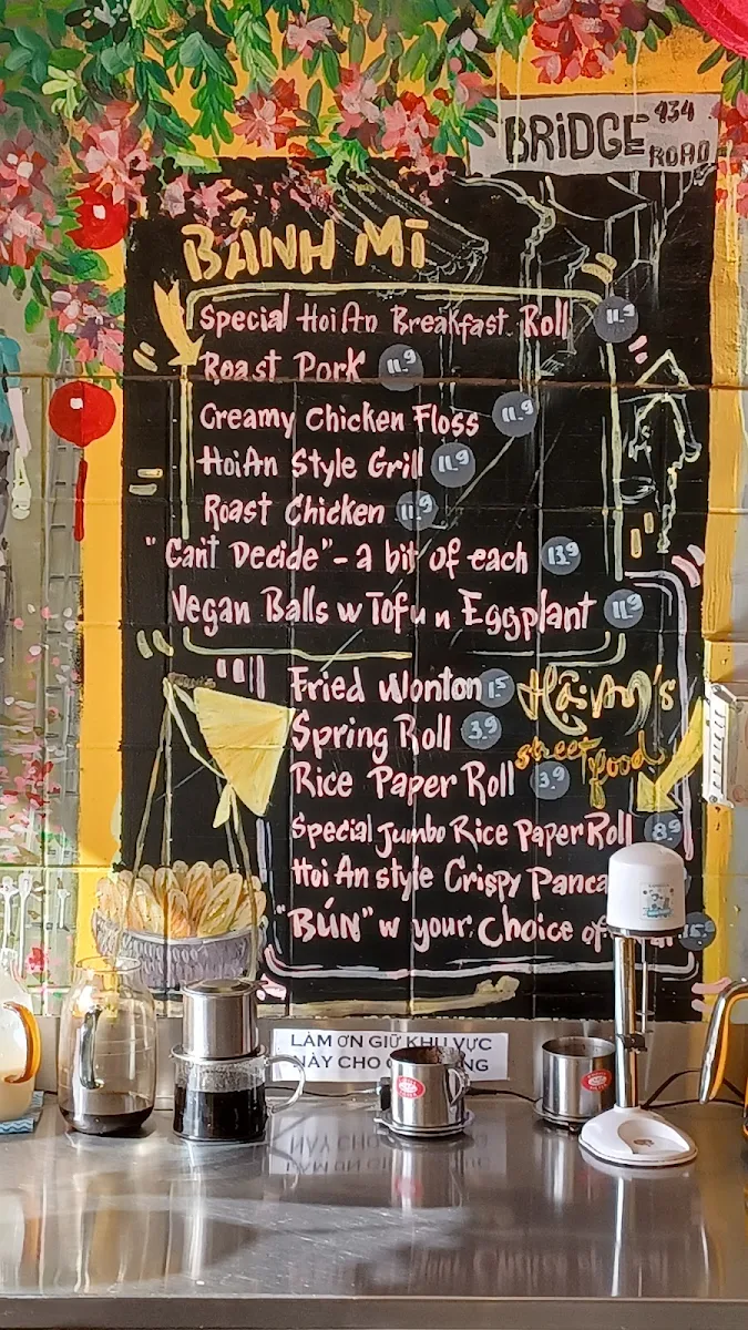Menu, Banh Mi Hoi An