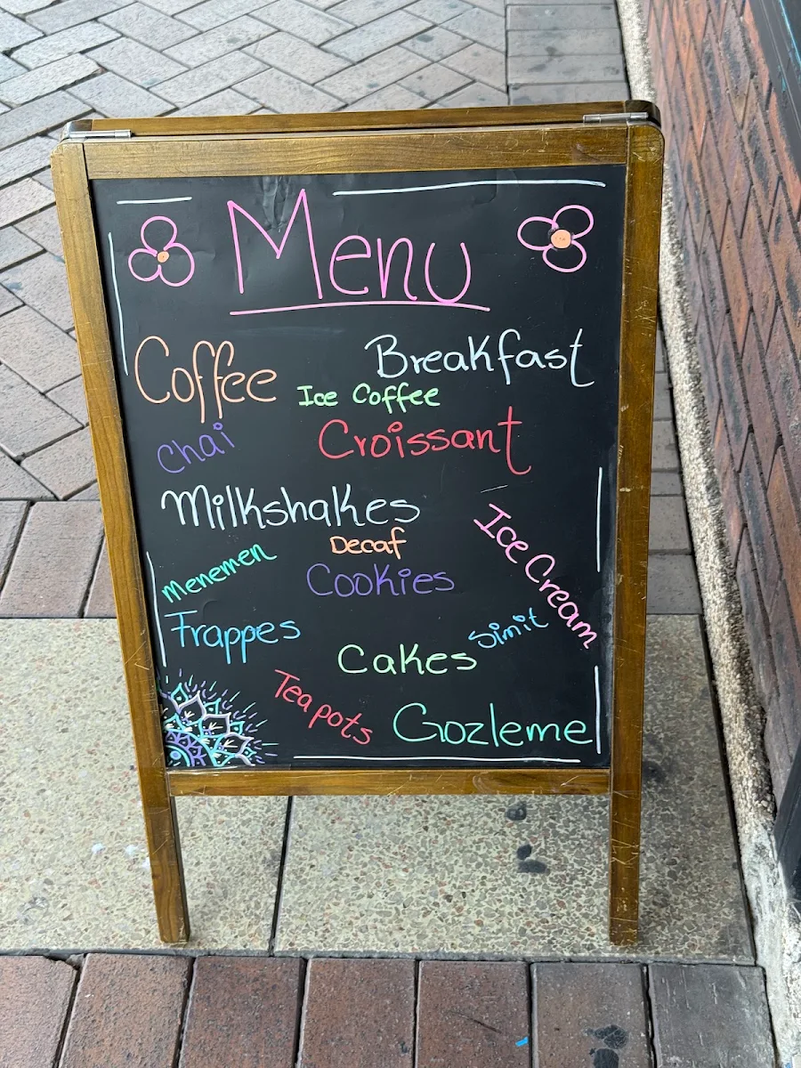 Menu, Star Patisserie