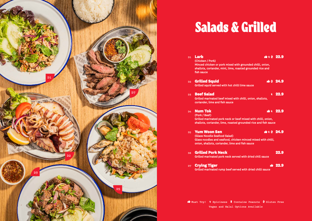 Menu, Doodee King - Chatswood