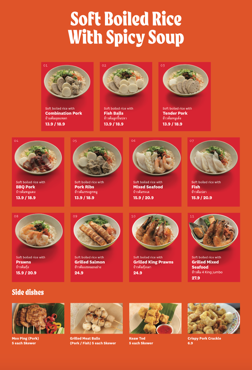Menu, Doodee King - Chatswood
