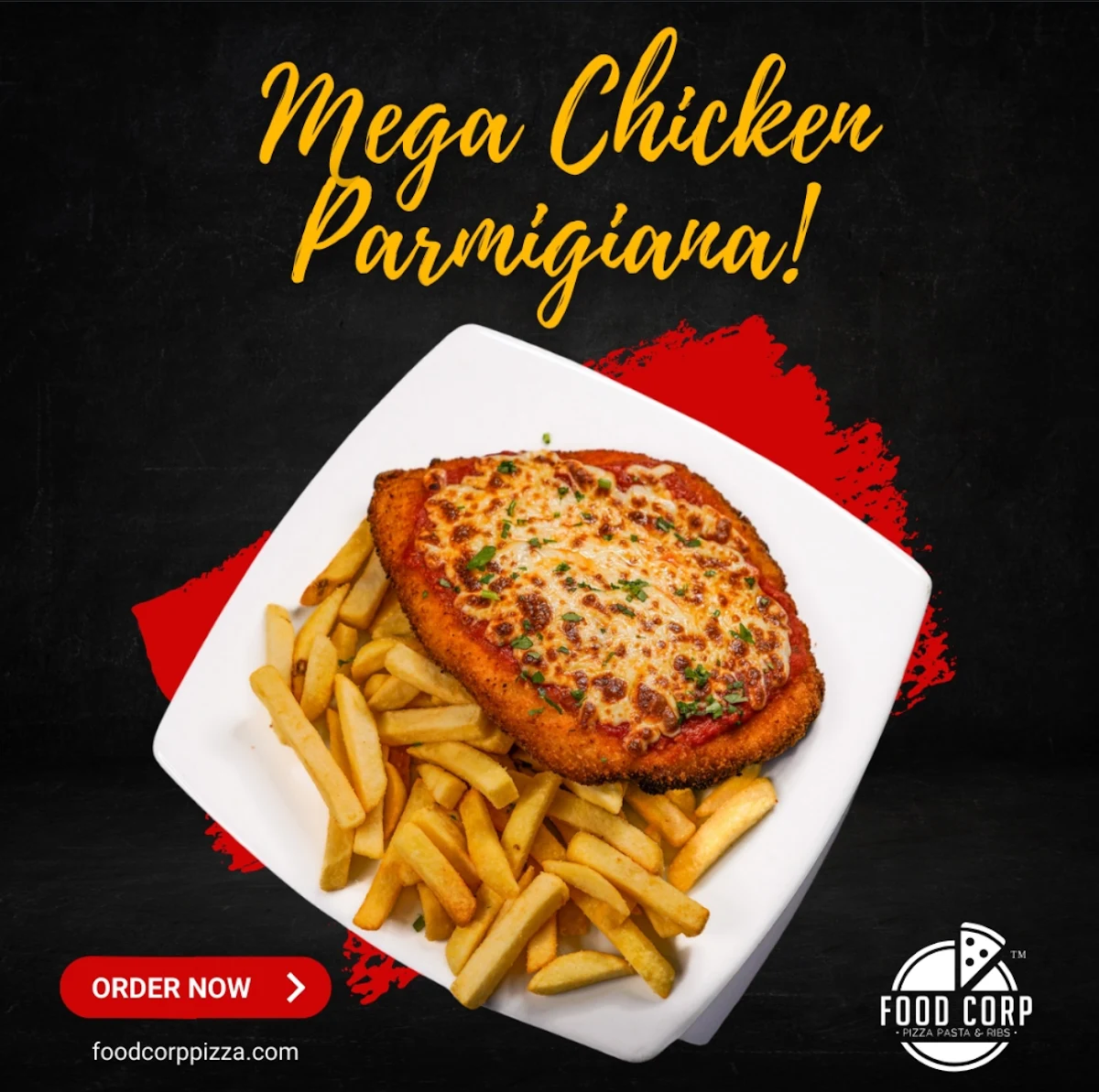 Menu, Food Corp Pizza Pasta & Ribs - Pizza Shop Nerang