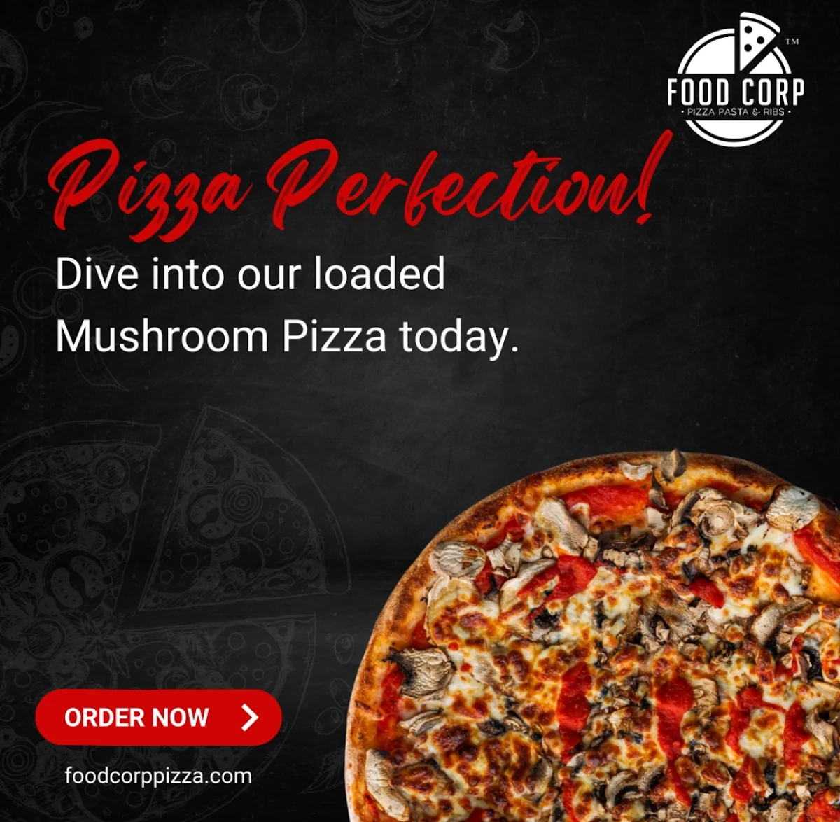 Menu, Food Corp Pizza Pasta & Ribs - Pizza Shop Nerang