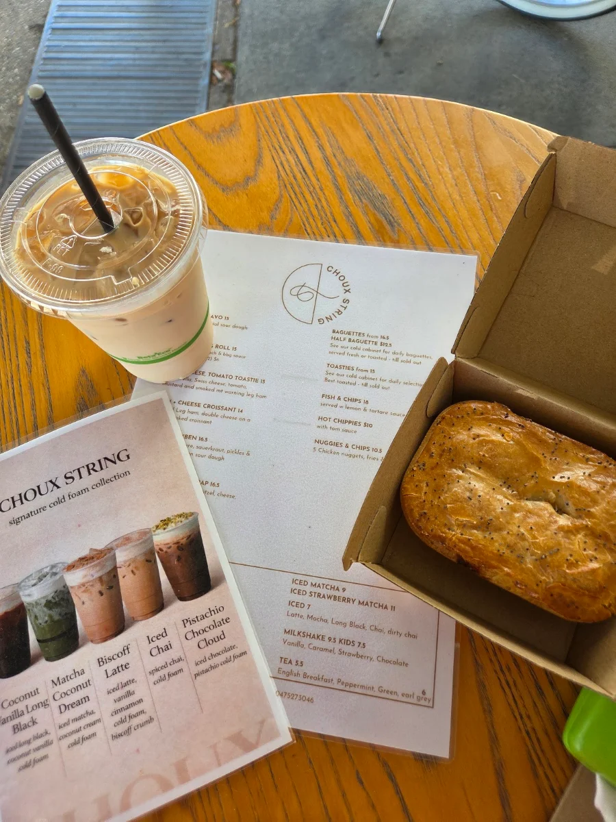 Menu, CHOUX STRING