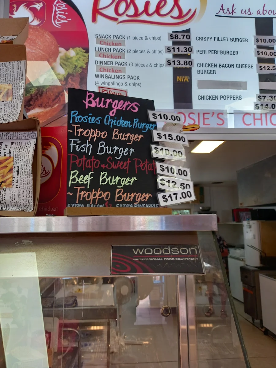 Menu, The Crab Pot Woorim