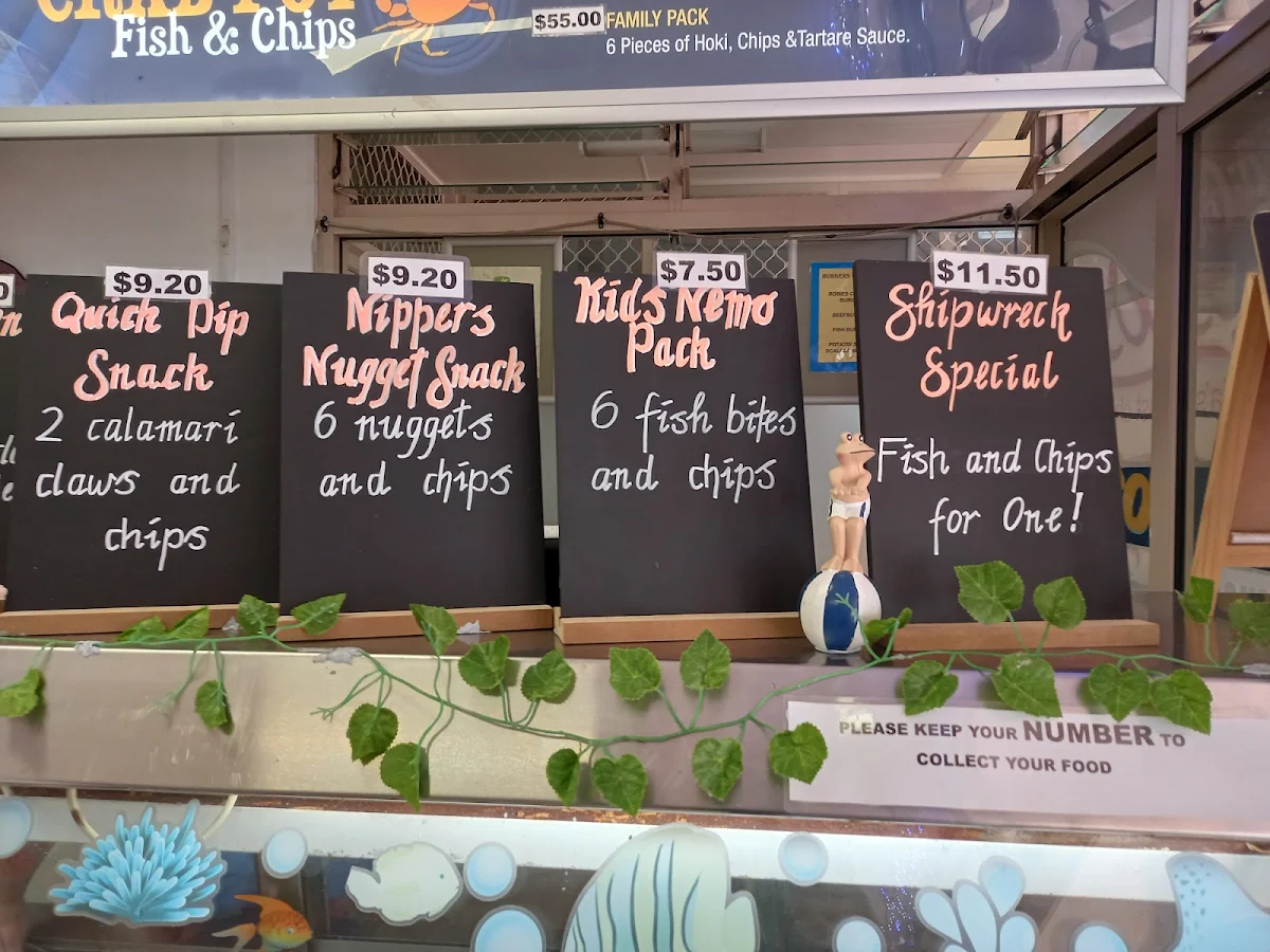 Menu, The Crab Pot Woorim