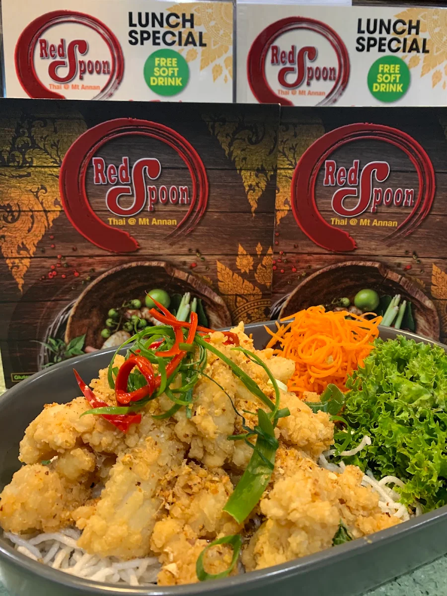 Menu, Red Spoon Thai @ Mt Annan