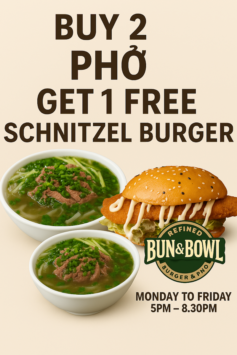 Menu, Bun & Bowl