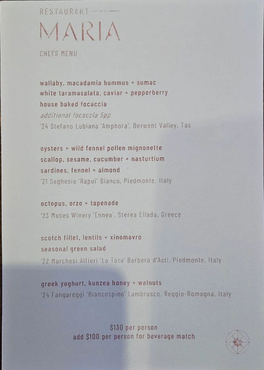Menu photo 1