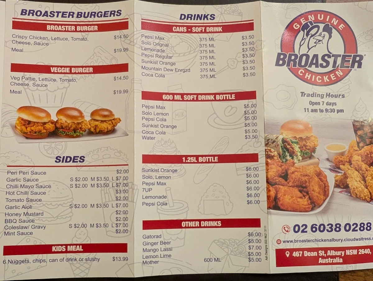 Menu photo 1