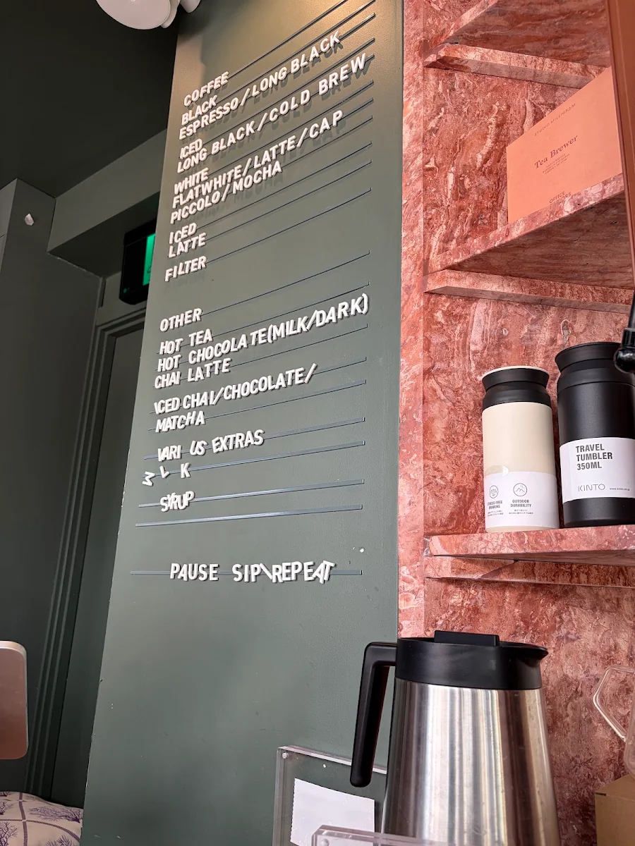 Menu, Foster & Black Specialty Coffee Noosa