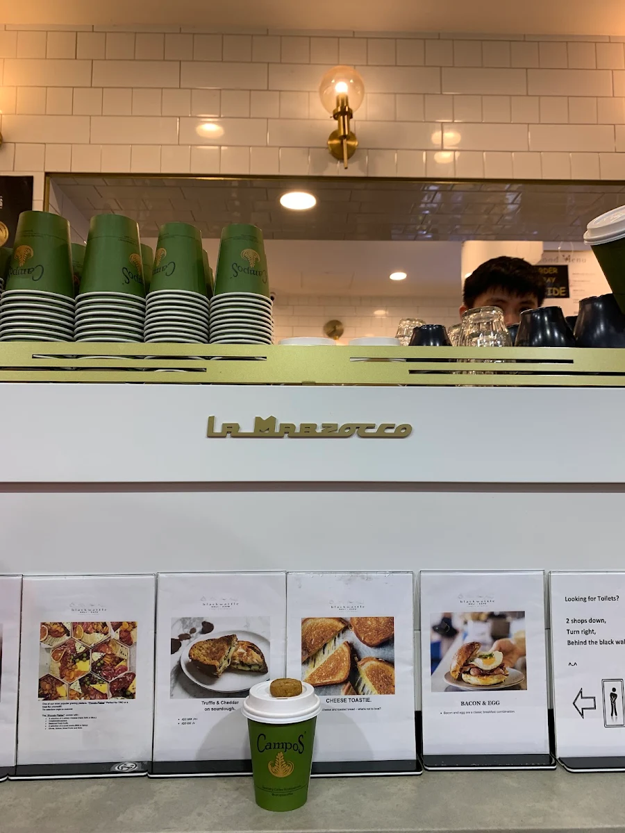 Menu, Barangaroo Espresso