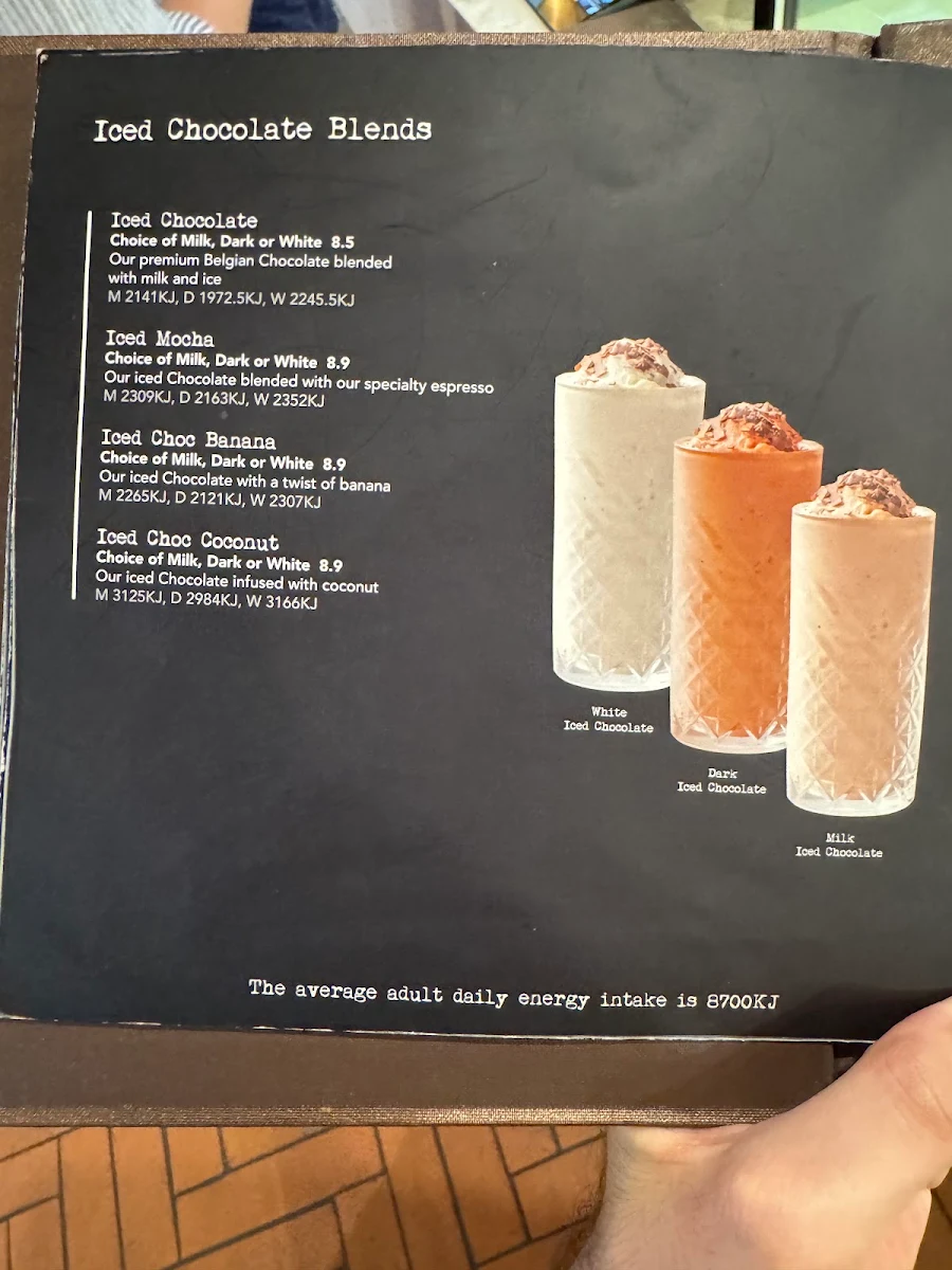 Menu, Oliver Brown