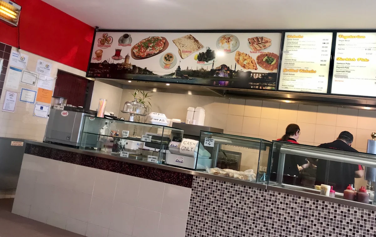 Menu, Bundoora Kebab House