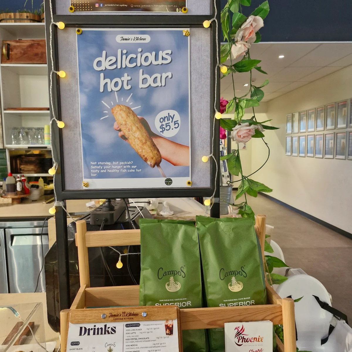 Menu, PCYC CAFE WAITARA\ HORNSBY