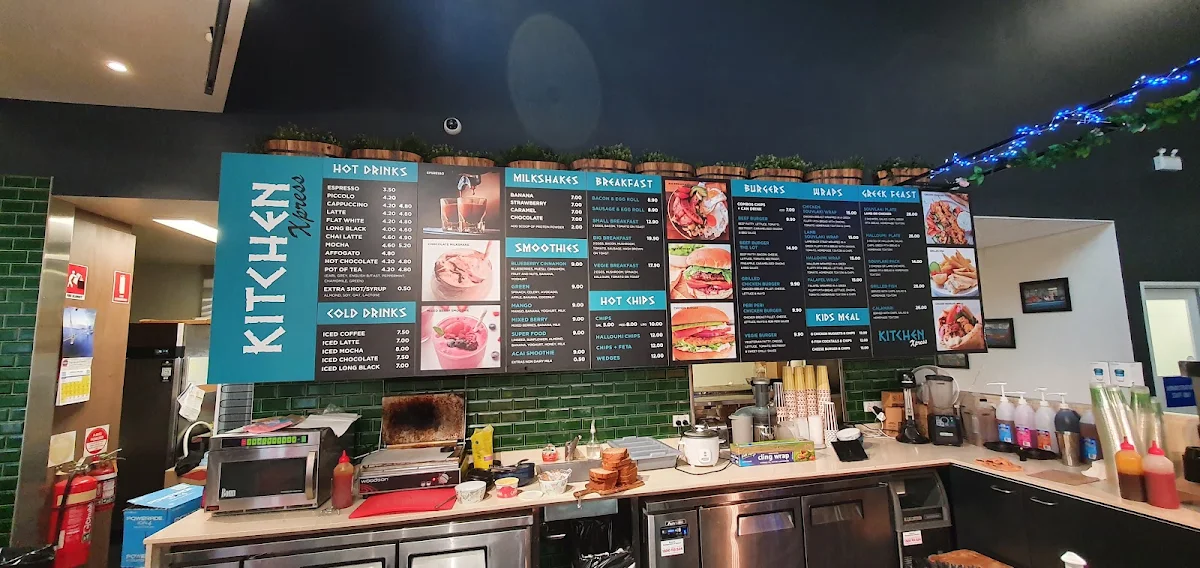 Menu, PCYC CAFE WAITARA\ HORNSBY