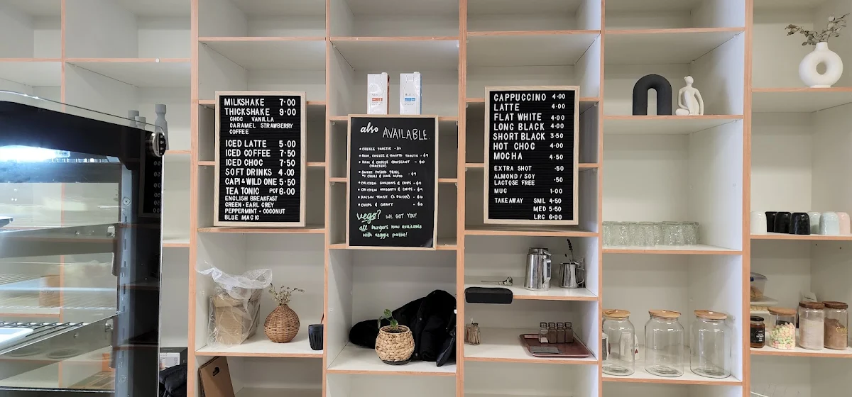 Menu, Kinfolk and Co. Coffee