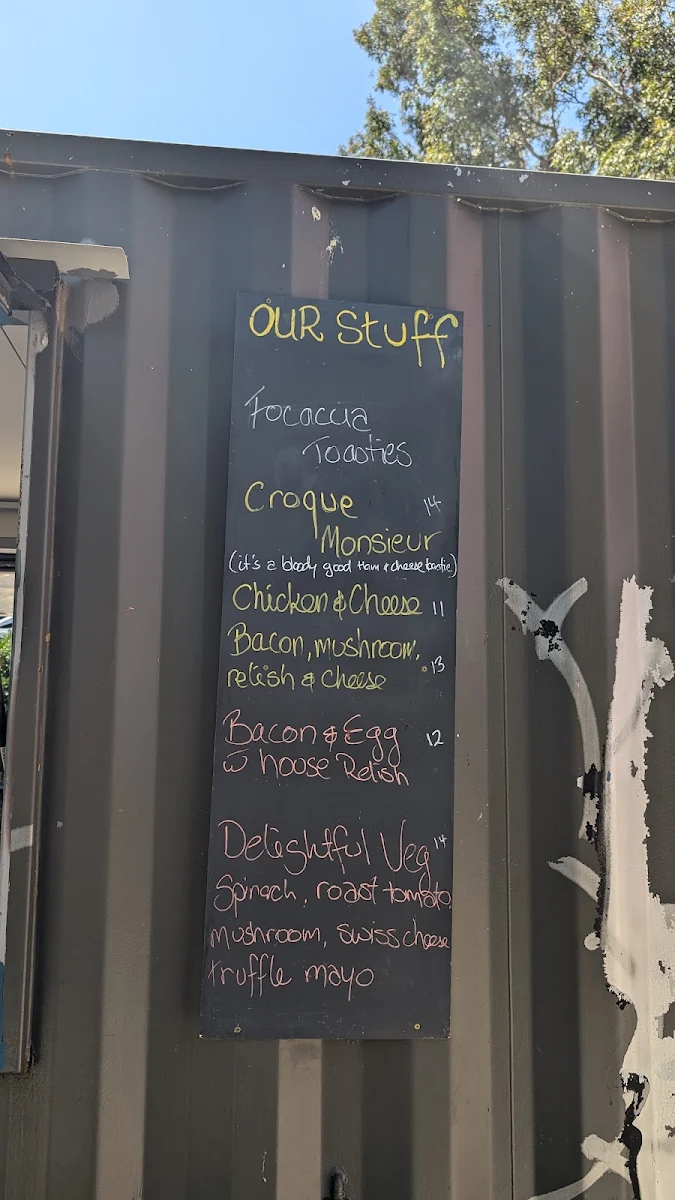 Menu, Mutha Focaccia