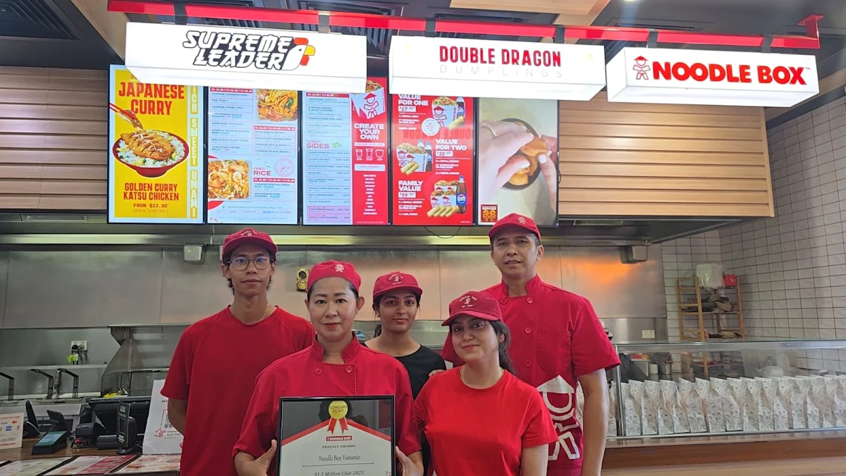 Menu, Noodle Box Yamanto