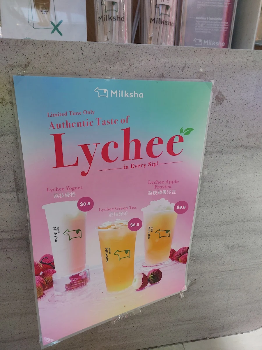 Menu, Milksha