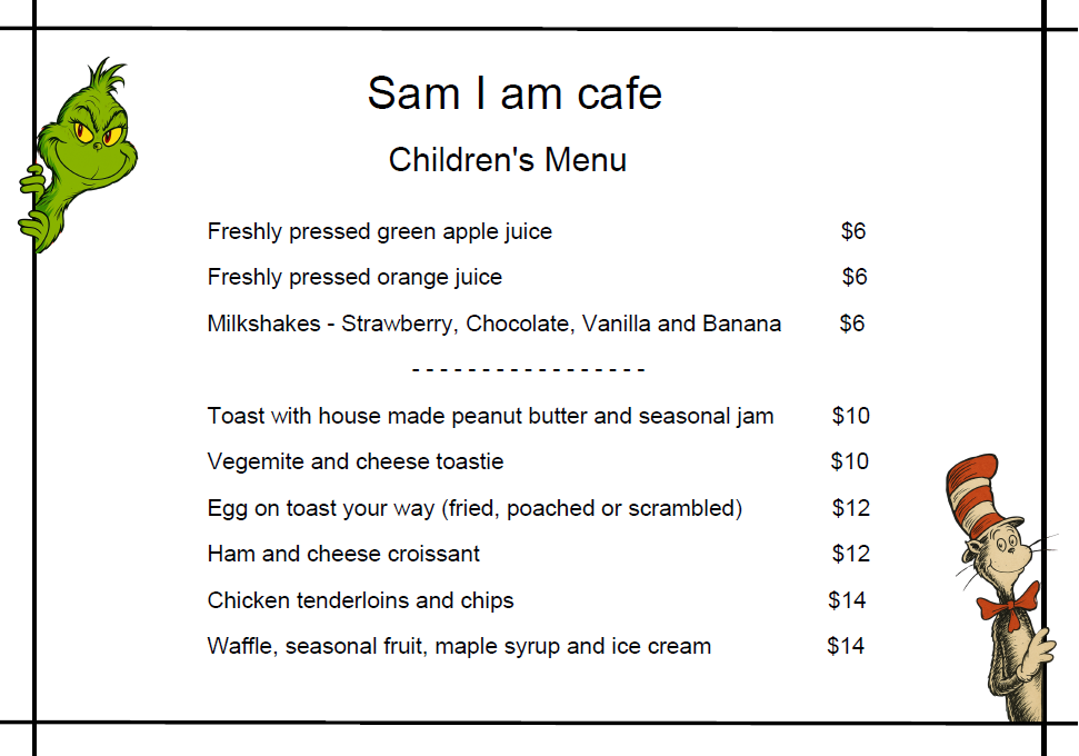 Menu photo 2