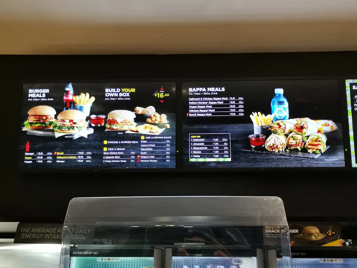 Menu, Oporto Plumpton Drive Thru