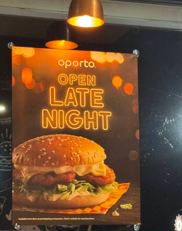 Menu, Oporto Plumpton Drive Thru