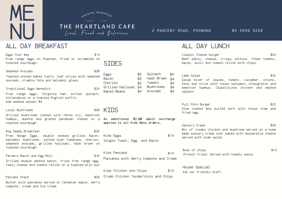Menu photo 1