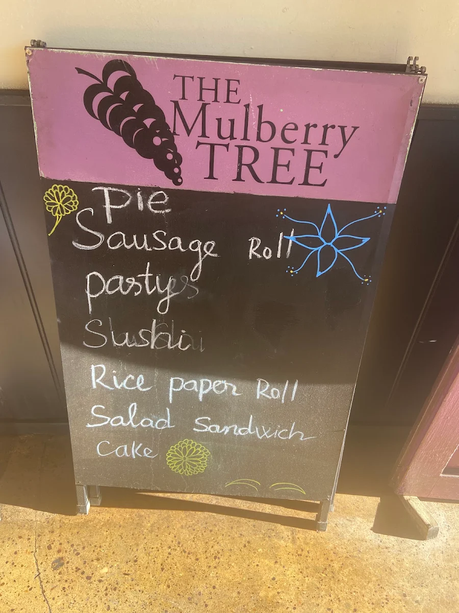 Menu, The Mulberry Tree