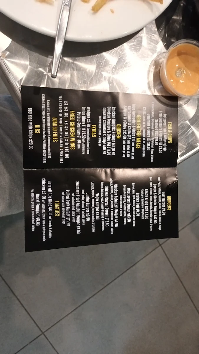 Menu, Lemontree Cafe and Takeaway