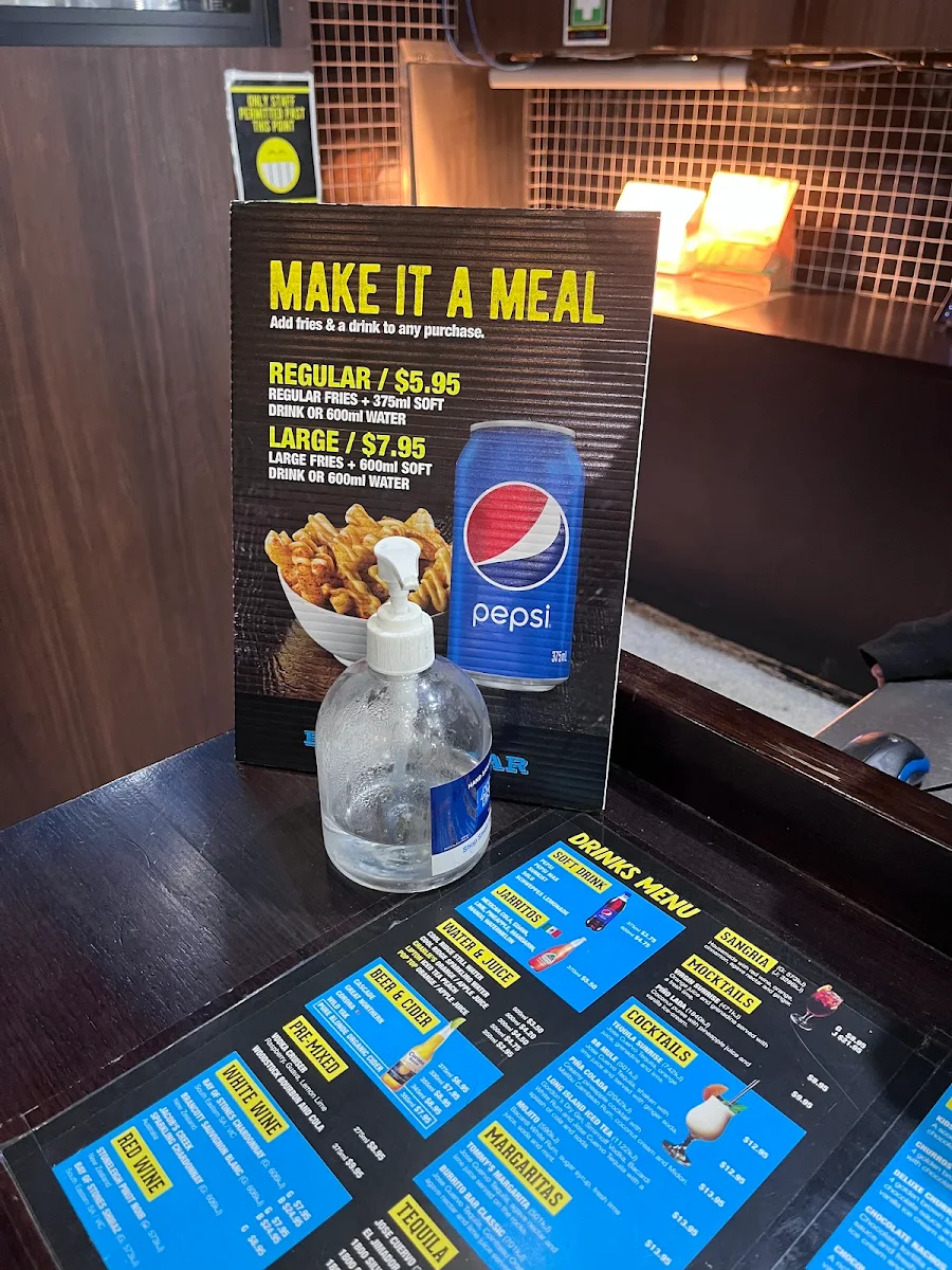 Menu, Burrito Bar Carseldine