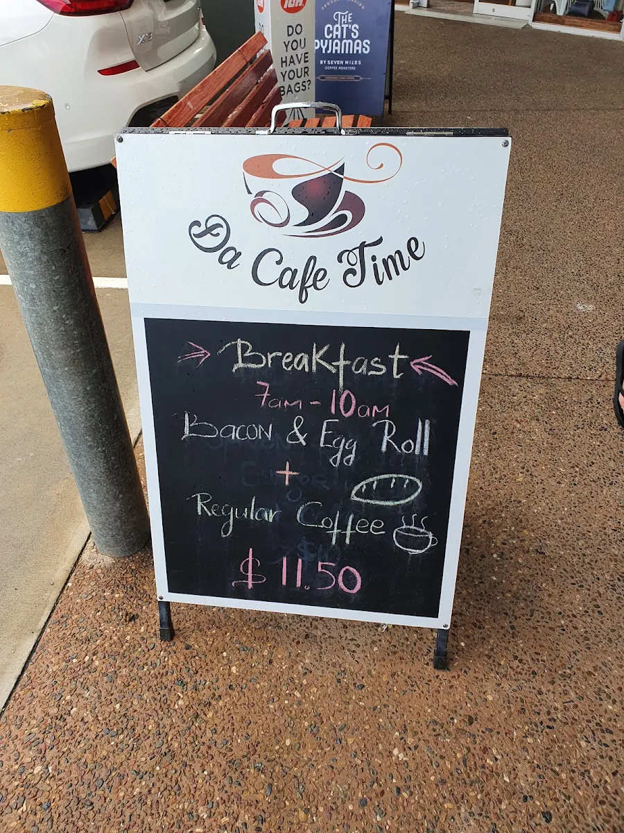 Menu, Da Cafe Time