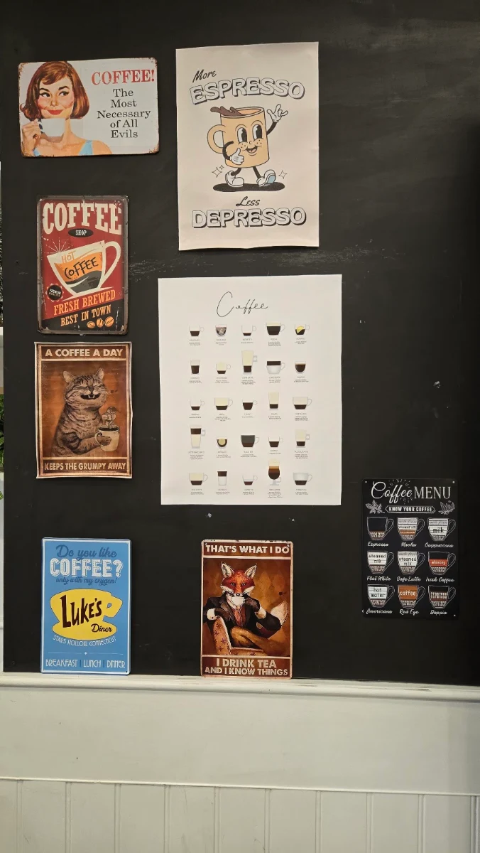 Menu, The Pantry