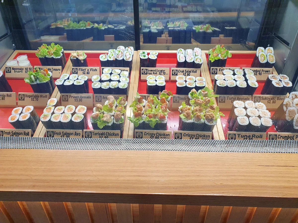 Menu, Sushi D'Lite