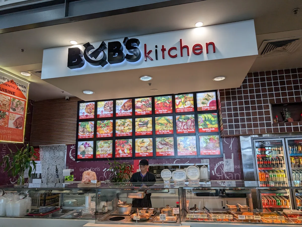 Menu, Bob's Kitchen