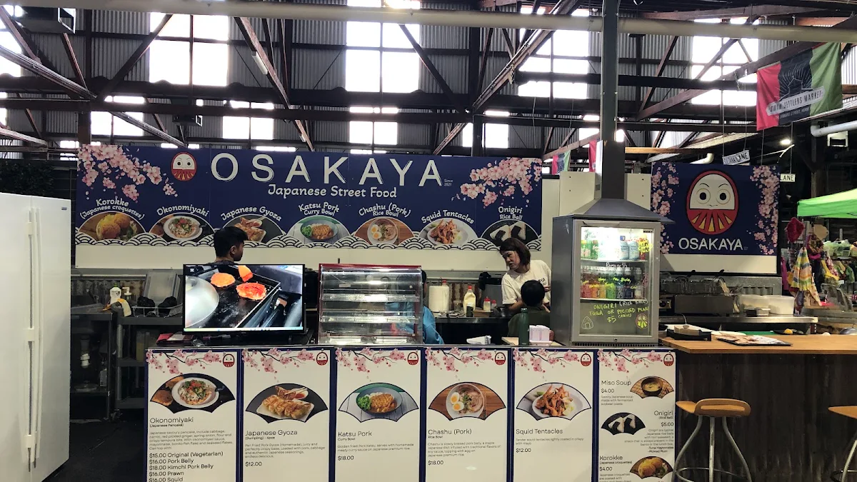 Menu, OSAKAYA - Japanese Street Food