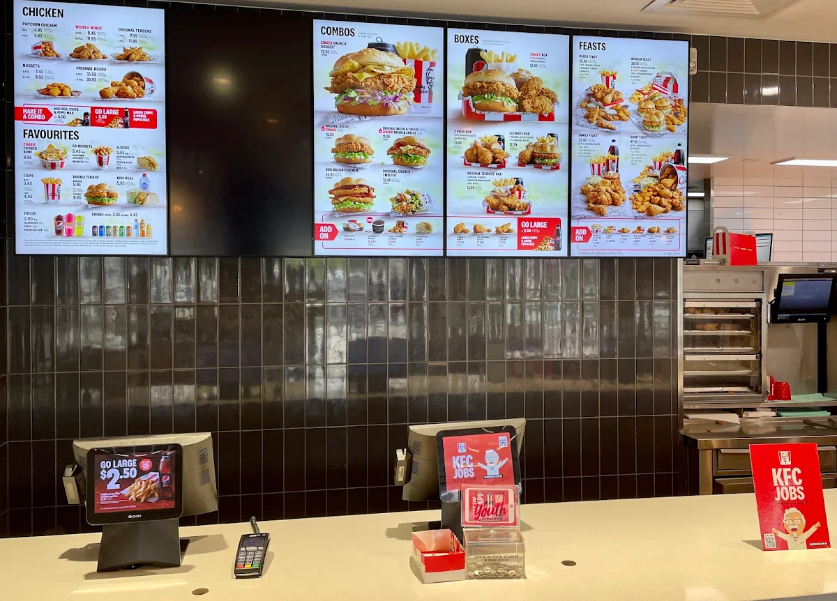 Menu, KFC Beaudesert