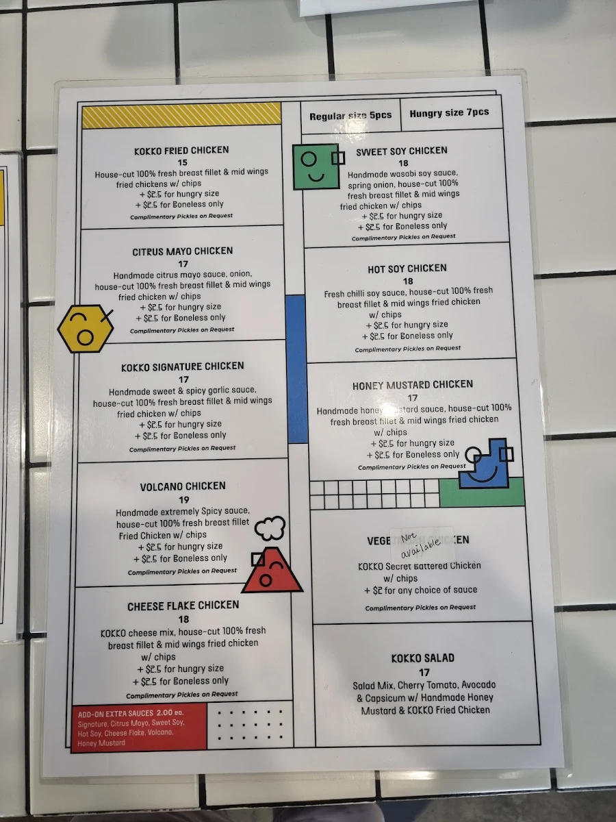 Menu photo 1