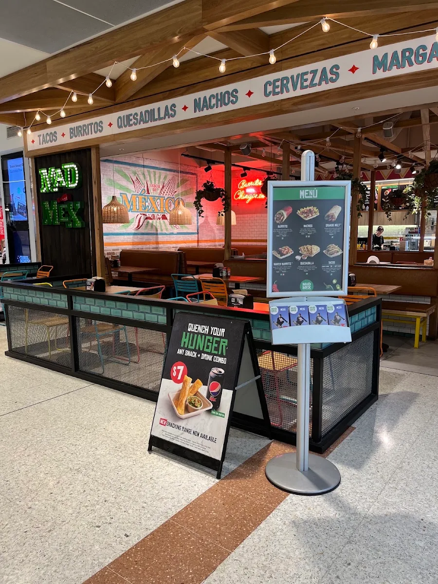 Menu, Mad Mex Narellan