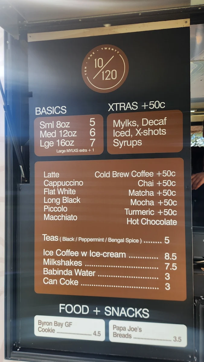 10/120 Coffee Van cover