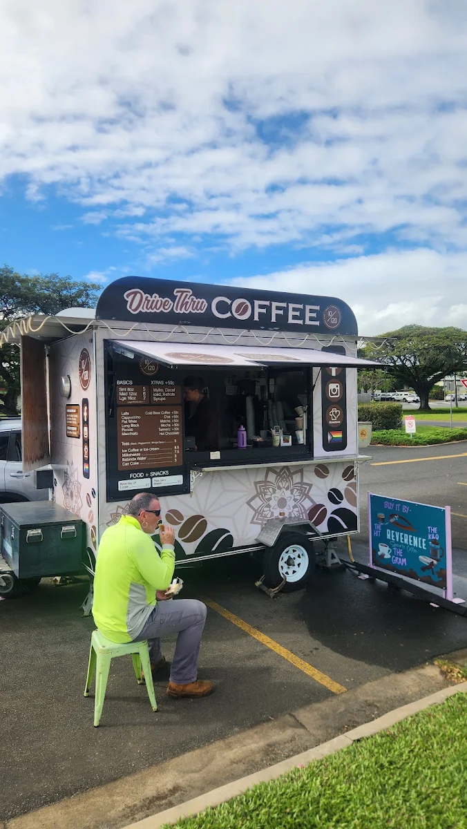 Menu, 10/120 Coffee Van